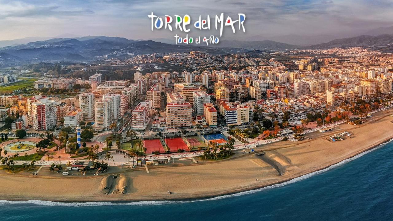 Precioso Estudio Con Piscina, Junto A La Playa Torre Del Mar Exterior photo